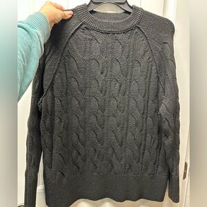 Aerie Black Knit Sweater